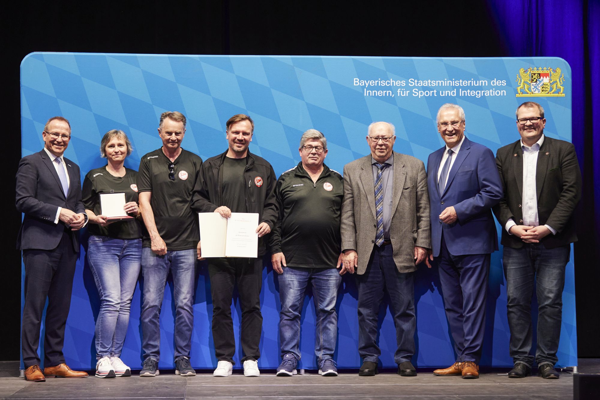 Verleihung der Sportplakette des Bundespräsidenten